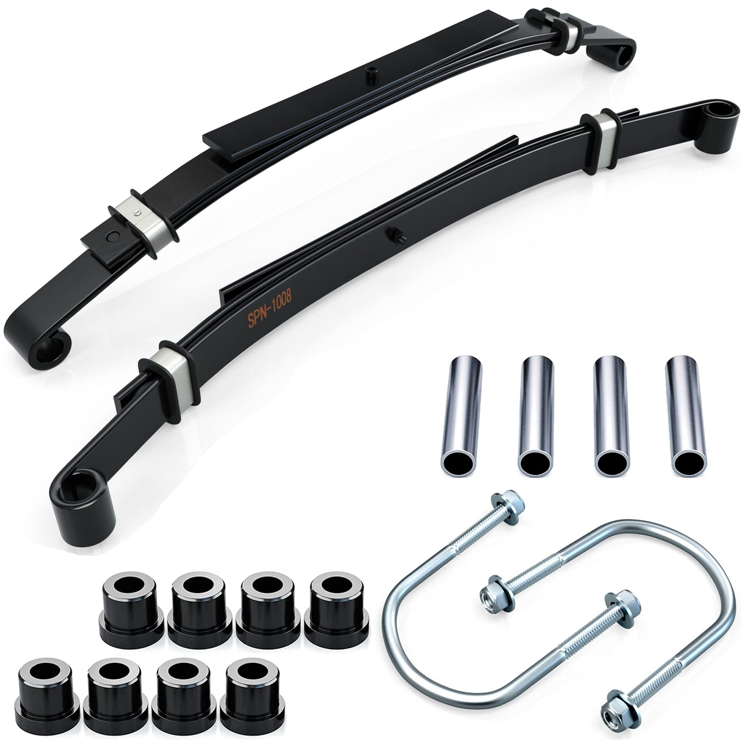 Golf Cart 3-Leaf Rear Leaf Springs for Club Car DS / 102006501 1014675 1011149 1012618