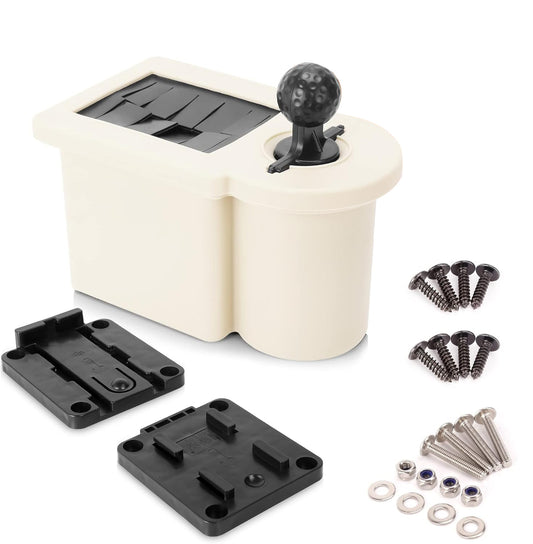 Golf Cart Ball Washer, Beige