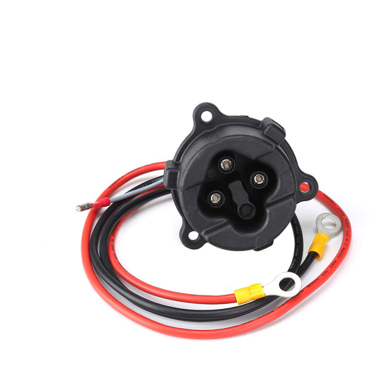 Golf Cart Charger Receptacle w/ Cord for Yamaha G29 2011-2017 / JR1-H235A-00 JW9-H6181-00