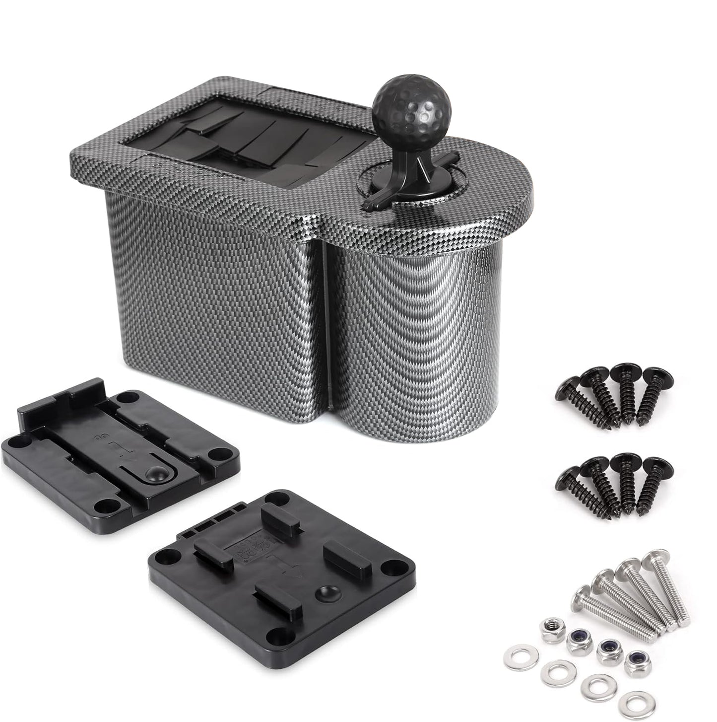 Golf Cart Ball Washer, Carbon Fiber