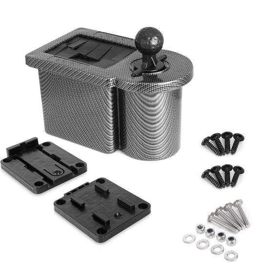 Golf Cart Ball Washer, Carbon Fiber